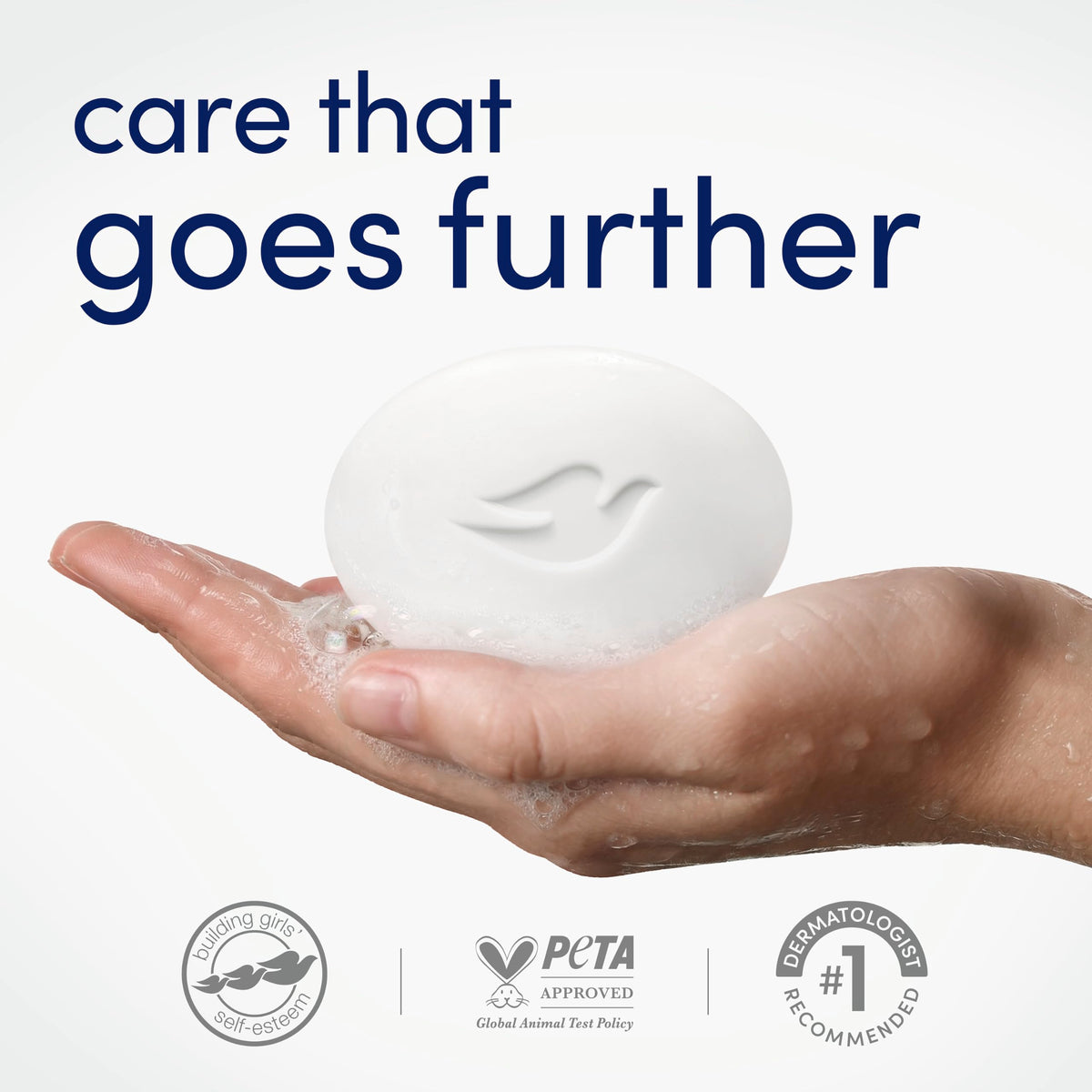 Dove Original Beauty Bar Soap in a bathroom setting