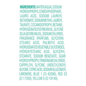 Dove Peppermint Bark Body Wash 20 oz packaging details
