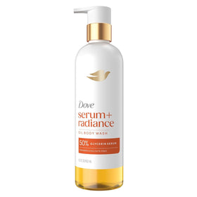 Dove Radiance Shower Oil Body Wash 15.3 fl oz front view