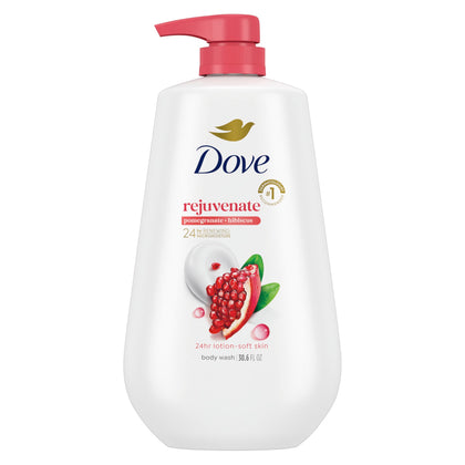 Dove Rejuvenate Body Wash 30.6 oz front view with label