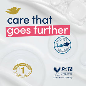 Dove Revitalizing Beauty Bar Soap 6 Count Cherry & Chia Milk lathering on skin
