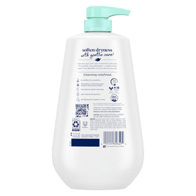 Dove Sensitive Skin Body Wash creamy texture close-up