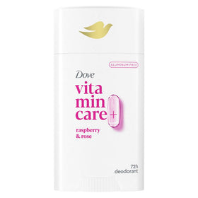 Dove VitaminCare+ Aluminum Free Deodorant Stick Raspberry & Rose front view