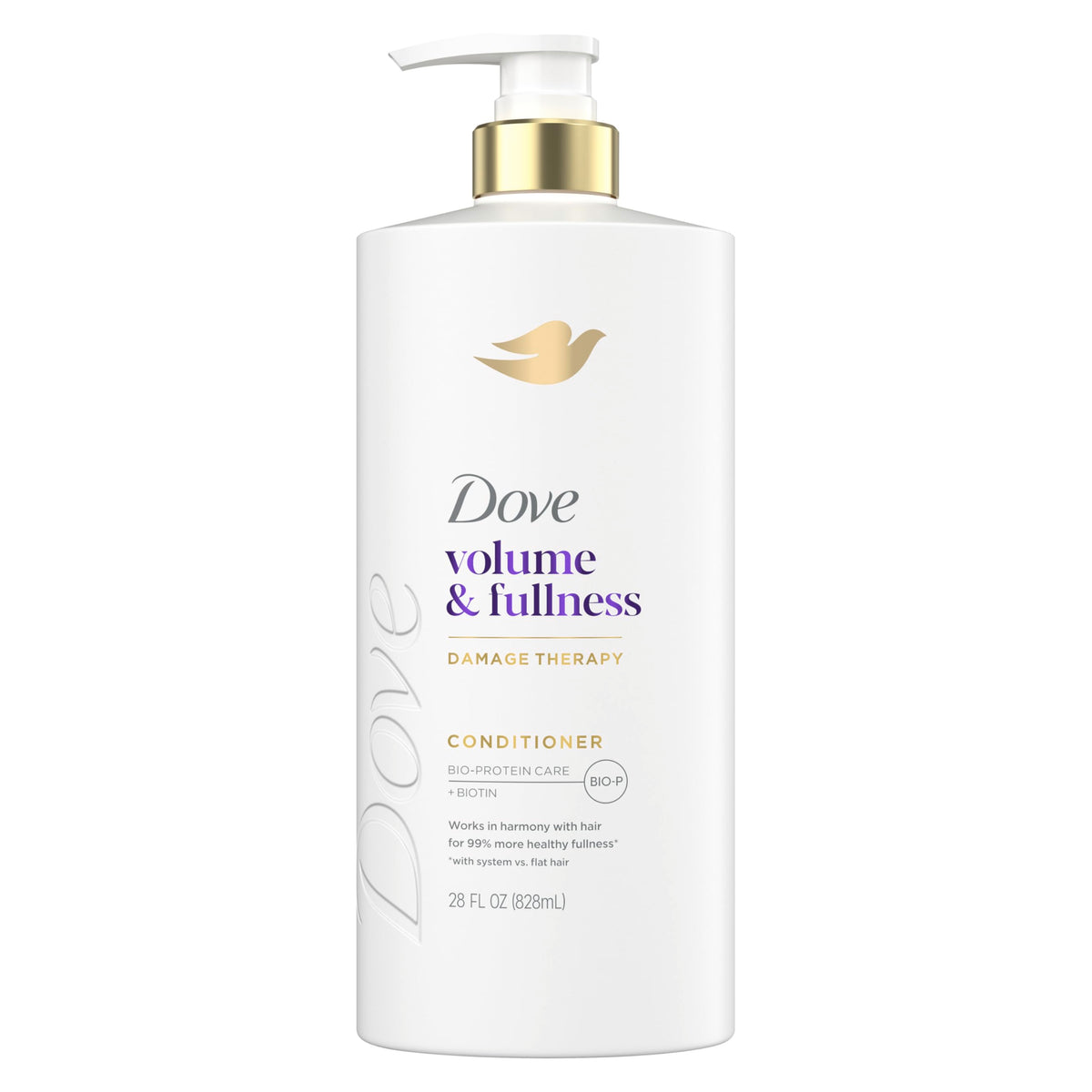 Dove Volume & Fullness Conditioner 28 Fl Oz front view