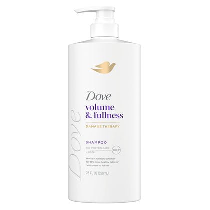 Dove Volume & Fullness Shampoo 28 Fl Oz front view