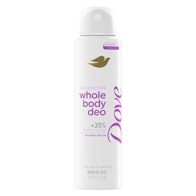 Dove Whole Body Deodorant Spray Lavender Bloom front view