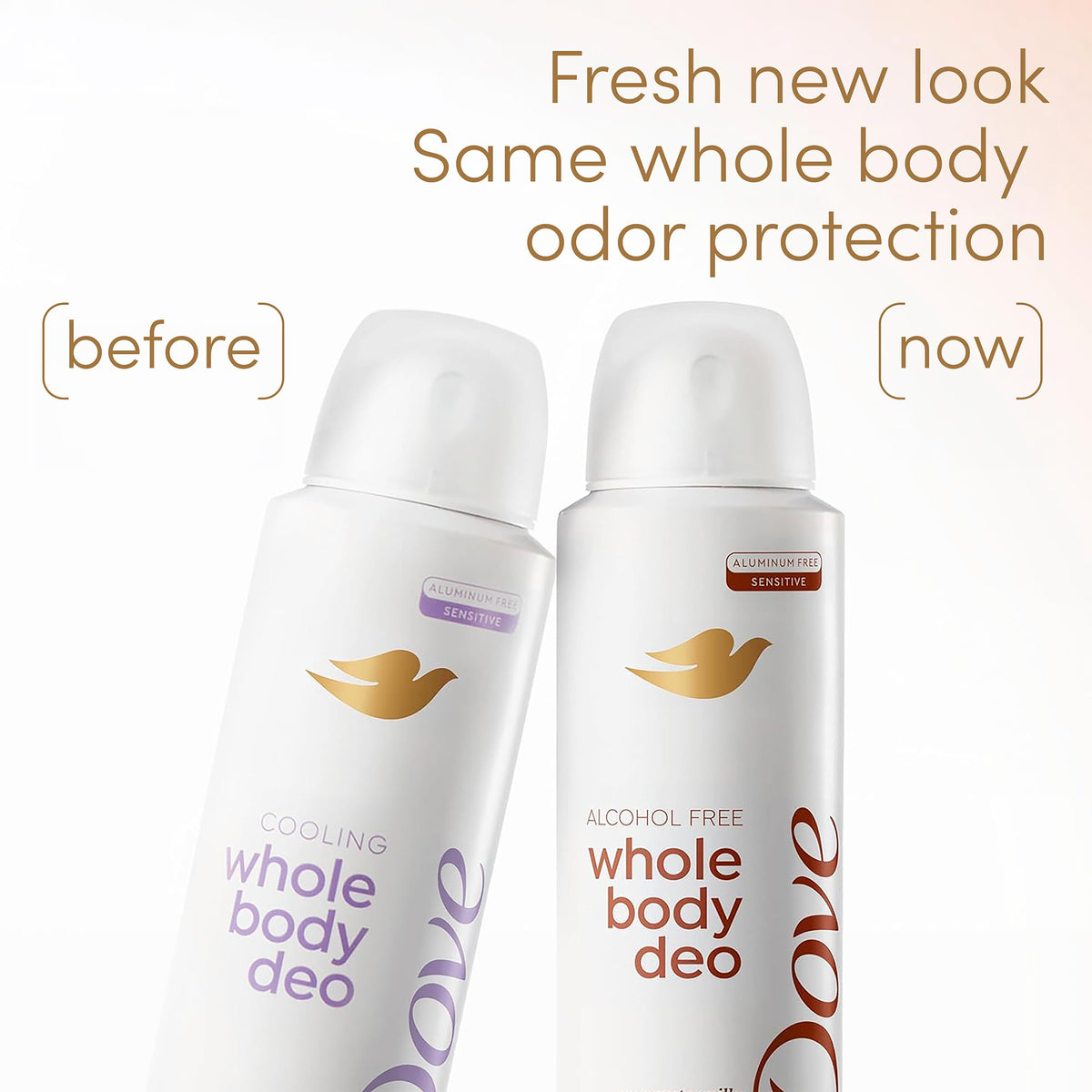Dove Whole Body Deodorant Spray Lavender Bloom packaging