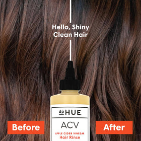 dpHUE Apple Cider Vinegar Hair Rinse side view