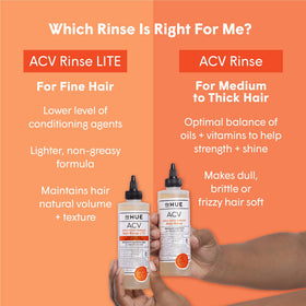 dpHUE Apple Cider Vinegar Hair Rinse with lavender extract