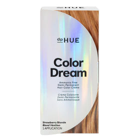 dpHUE Color Dream Strawberry Blonde hair colour front view