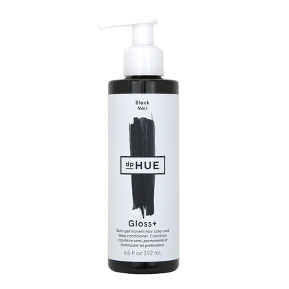 dpHUE Gloss+ Black Hair Colour Glaze 6.5 fl oz front view