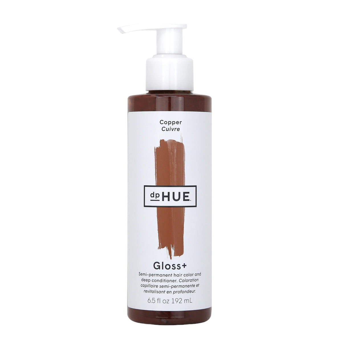 dpHUE Gloss+ Copper Colour Glaze 6.5 fl oz front view
