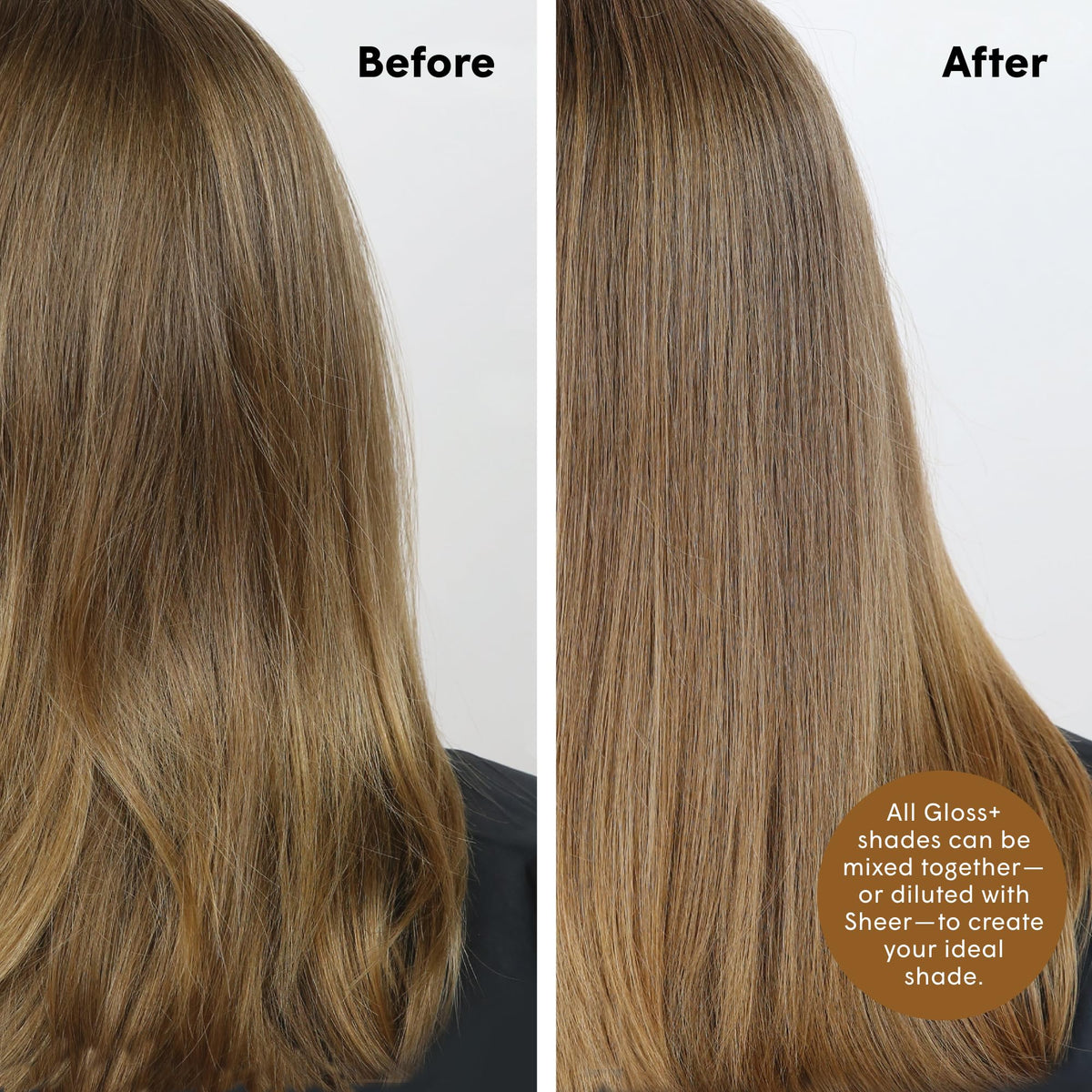 dpHUE Gloss+ Dark Blonde Colour Glaze 6.5 fl oz with application instructions