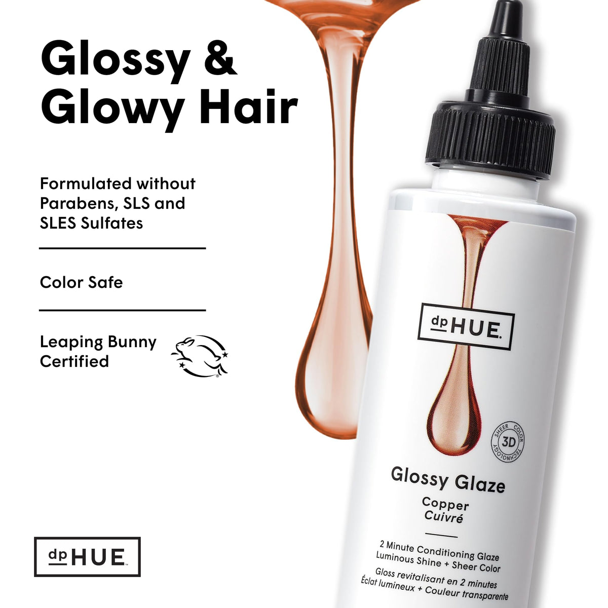 dpHUE Glossy Glaze Copper in a bathroom setting