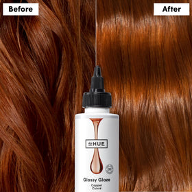 dpHUE Glossy Glaze Copper texture close-up