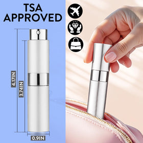 DPLASKA atomizer with glass inner container visible