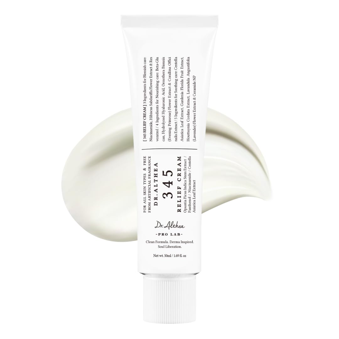 Dr.Althea 345 Relief Cream front view with packaging
