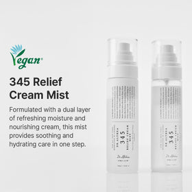 Dr.Althea 345 Relief Cream Mist side view showing packaging details