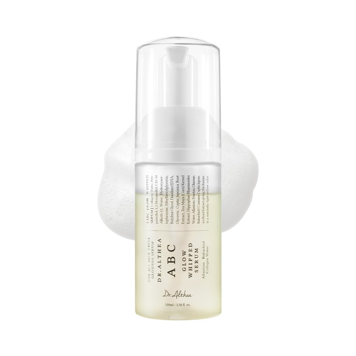 Dr.Althea ABC Glow Whipped Serum front view with packaging