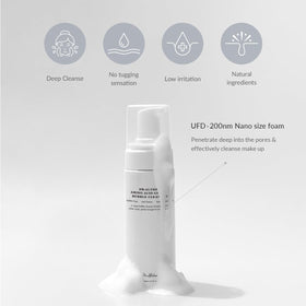 Dr.Althea Amino Acid Gentle Bubble Cleanser in use during skincare routine