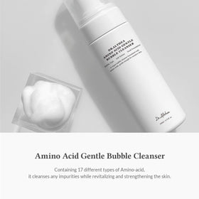 Dr.Althea Amino Acid Gentle Bubble Cleanser side view showing texture