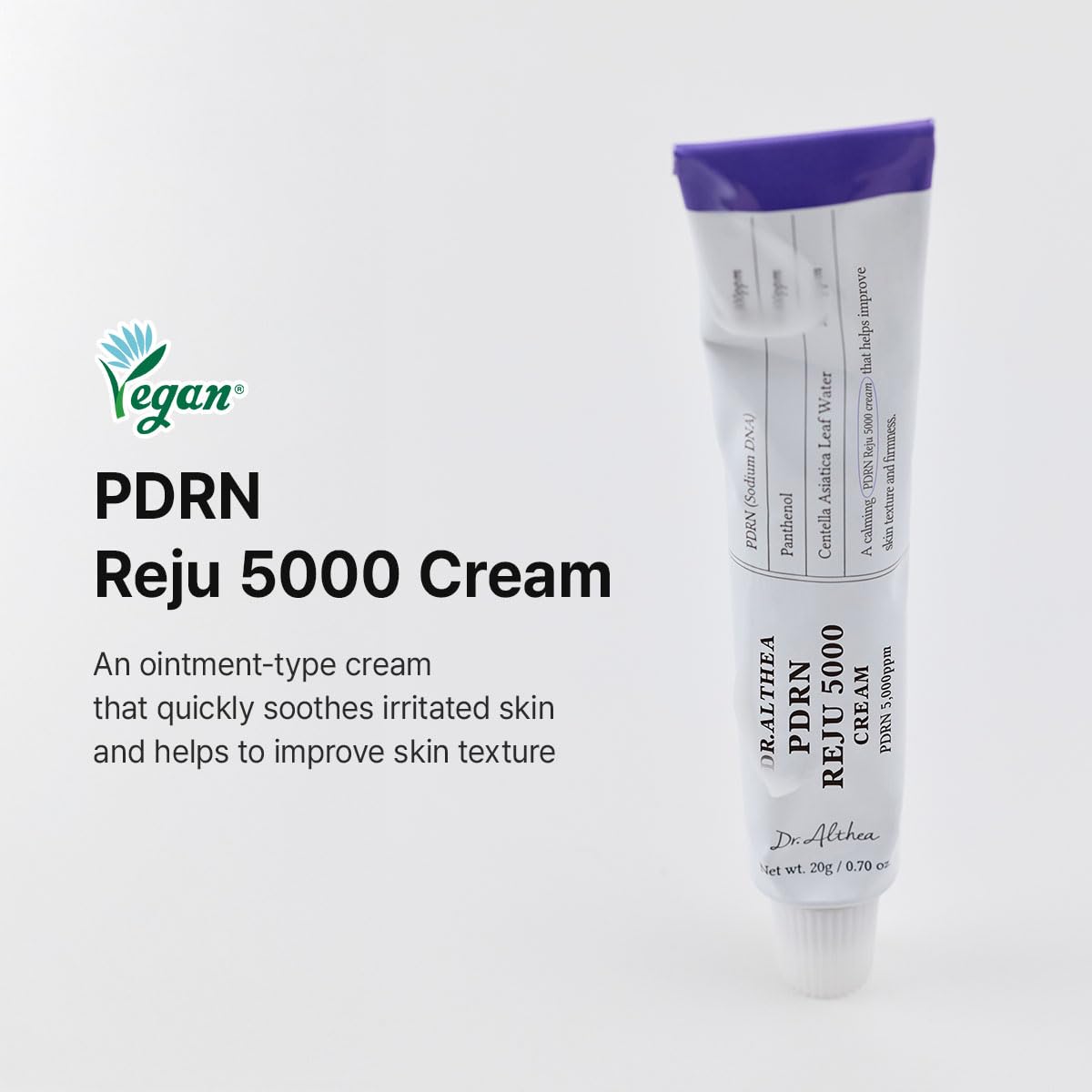 Dr.Althea PDRN Reju 5000 Cream texture close-up