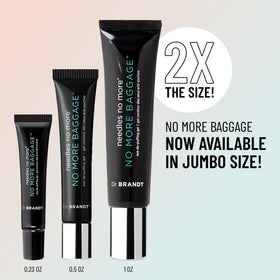Dr. Brandt Needles No More Baggage Eye Gel packaging