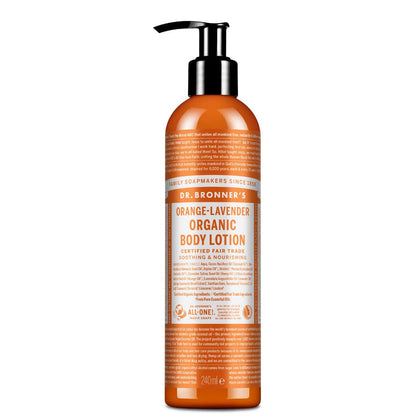 Dr. Bronner's Organic Hand and Body Lotion 236ml front view