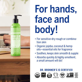 Dr. Bronner's Organic Lotion Patchouli Lime lifestyle scene