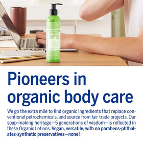 Dr. Bronner's Organic Lotion Patchouli Lime with natural ingredients