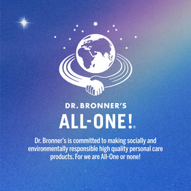 Dr. Bronner's soap bars in a natural setting