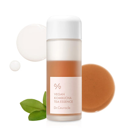 Dr.Ceuracle Vegan Kombucha Tea Essence front view with packaging