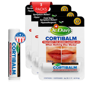 Dr. Dan's Cortibalm Hydrating Lip Balm packaging