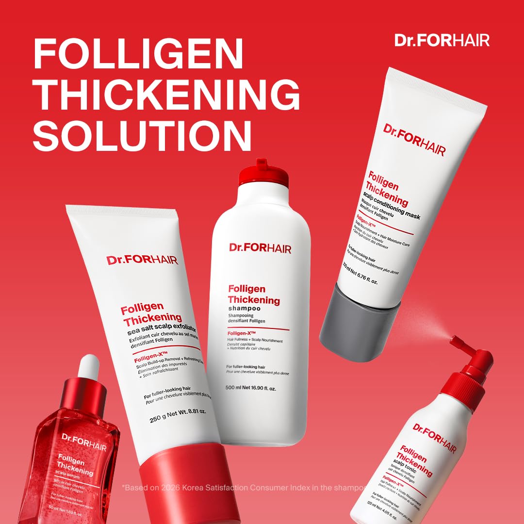 DR.FORHAIR Folligen Thickening Shampoo with fresh rosemary