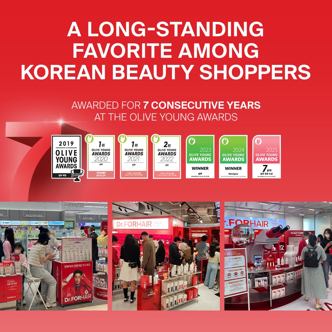 DR.FORHAIR Folligen Thickening Shampoo with ingredients list
