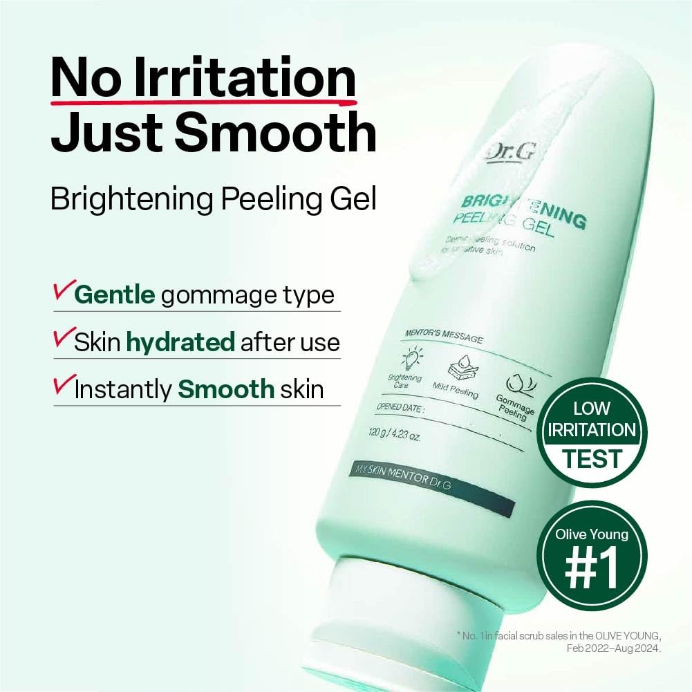 Dr.G Brightening Peeling Gel packaging details