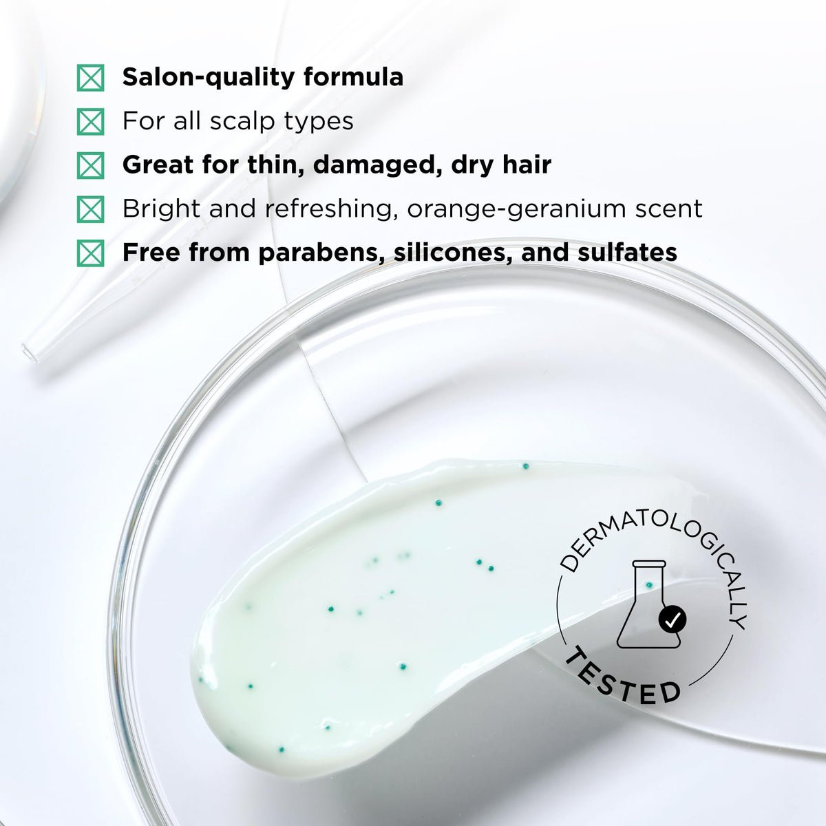 Dr. Groot Hair Thickening Conditioner in bathroom setting