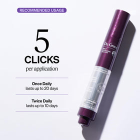 Dr. Groot Hair Thickening Serum 59g side view showing packaging details