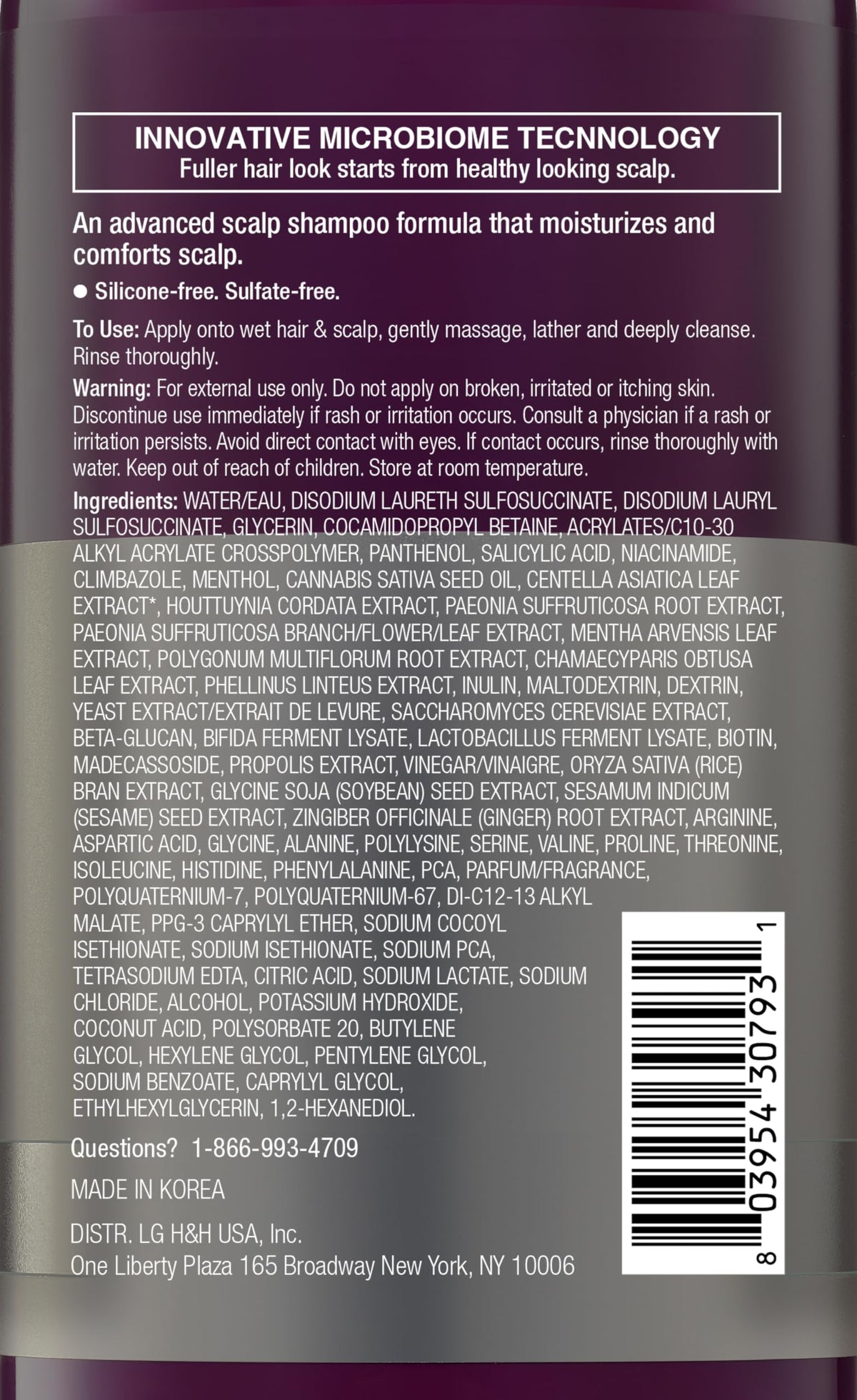 Dr. Groot Purifying Clay Shampoo with fresh herbs
