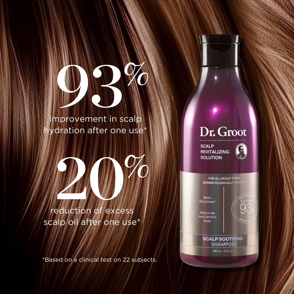 Dr. Groot Scalp Soothing Shampoo 440g side view