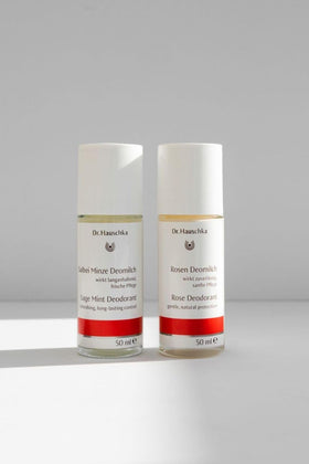 Dr. Hauschka Rose Deodorant 1.7 Ounce application demonstration