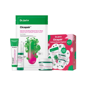 Dr.Jart+ Cicapair Redness Rescue Set front view with all products