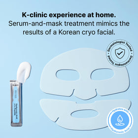 Dr.Jart+ Cryo Rubber Face Mask serum ampoule close-up