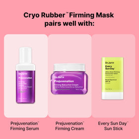 Dr.Jart+ Cryo Rubber Firming Cooling Face Mask after use results