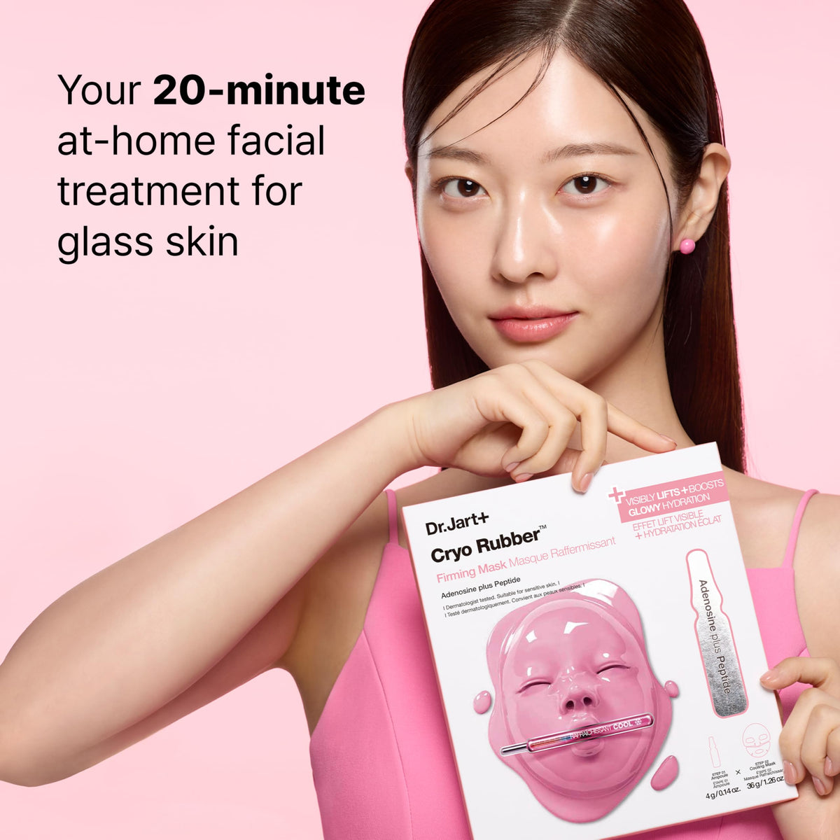 Dr.Jart+ Cryo Rubber Firming Cooling Face Mask ingredients list