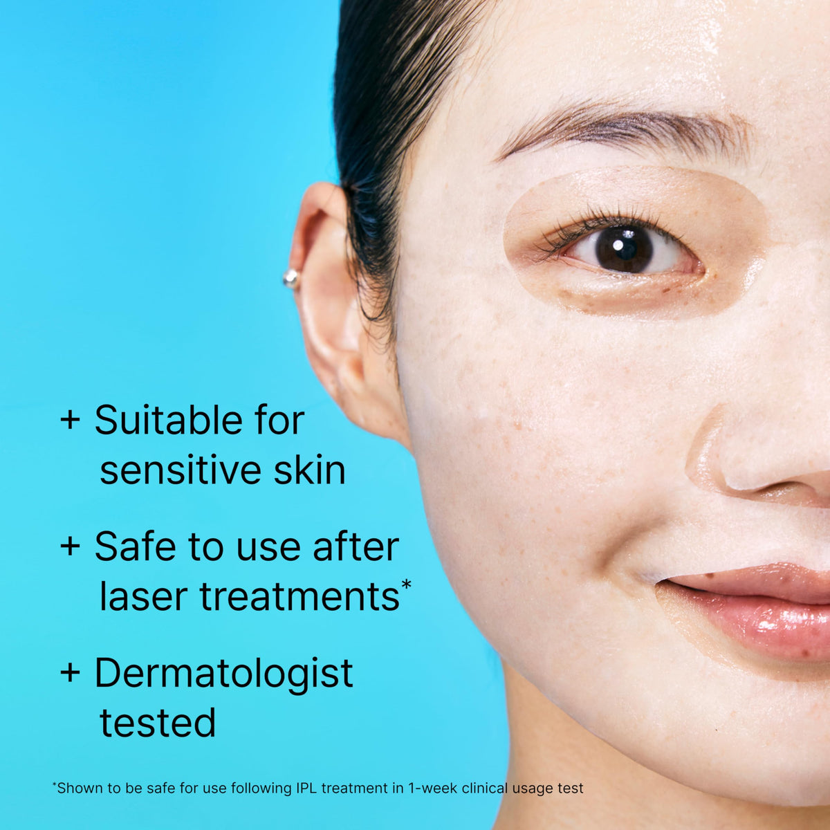 Dr.Jart+ Dermask Vital Hydra Solution Glow Face Mask application on skin