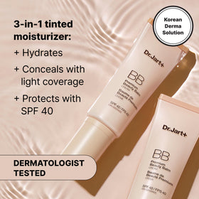 Dr.Jart+ Premium BB Cream Tinted Moisturiser SPF 40 shade range