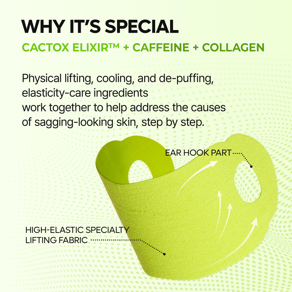 Dr.Melaxin CACTOX V-Lifting Mewing Band on model