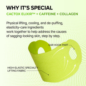 Dr.Melaxin CACTOX V-Lifting Mewing Band on model
