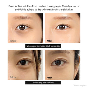 Dr.Melaxin Calcium Dark Spot Eye Cream 15g usage demonstration